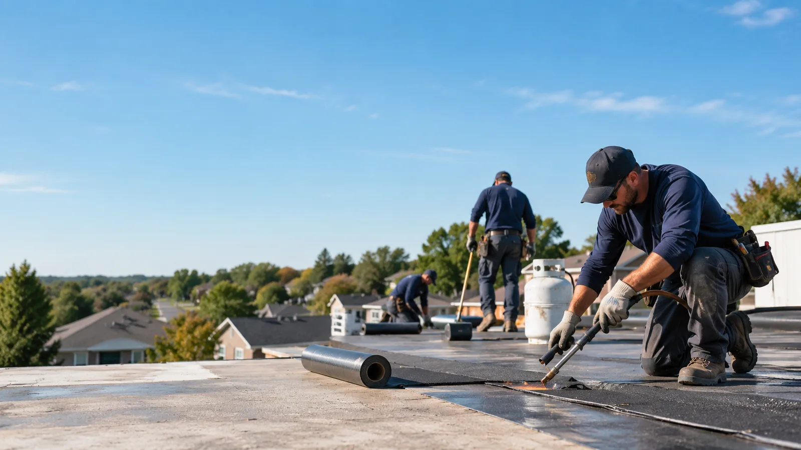 Flat Roof Leak Repair providers in Pendleton, IN